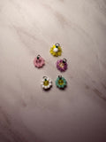 Beaded Flower Charms