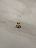 Tennis Charm (Dark Gold)