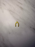 "Good Luck" Horseshoe (Dark Gold)