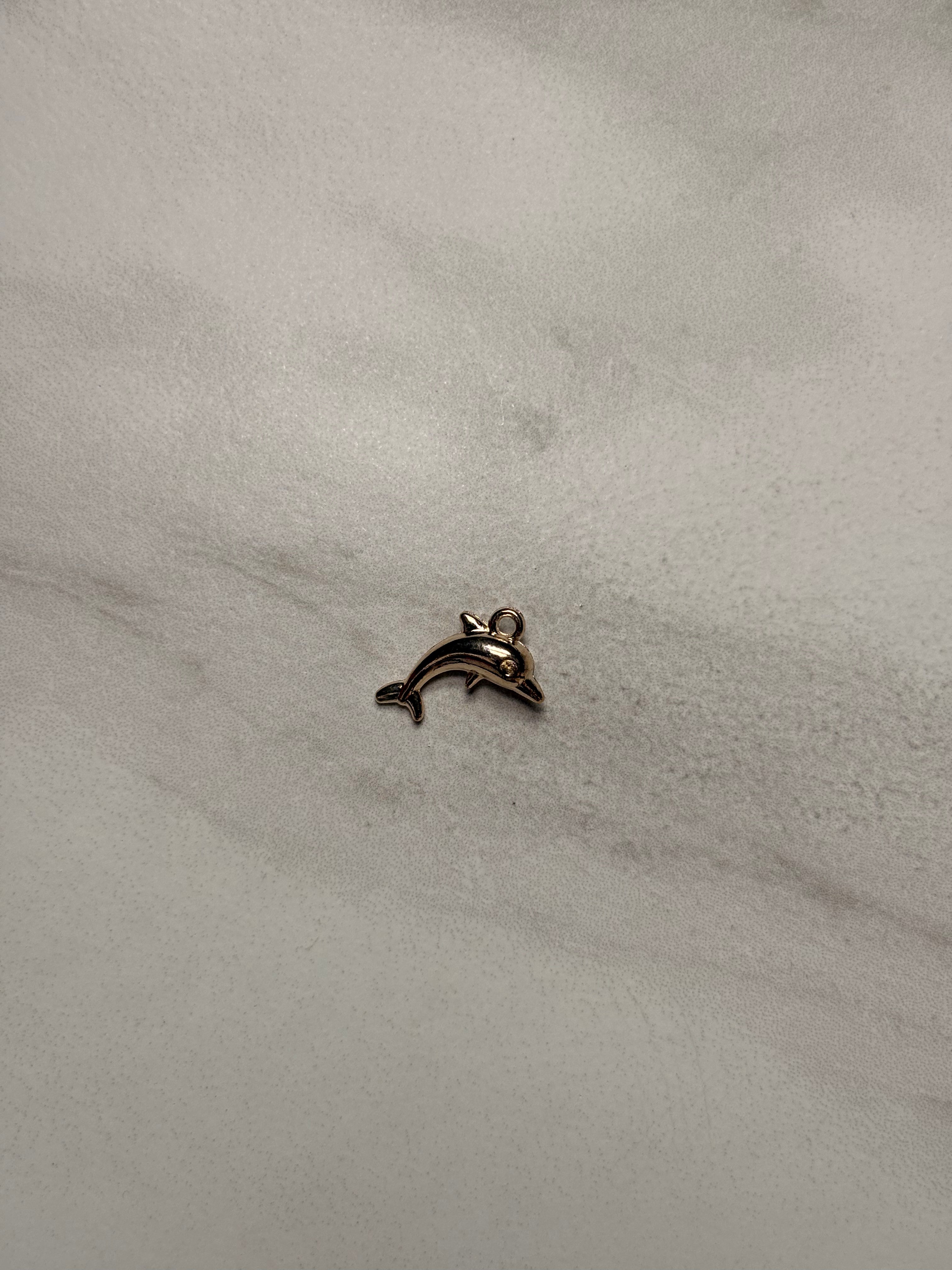 Dolphin Charms (Light Gold)