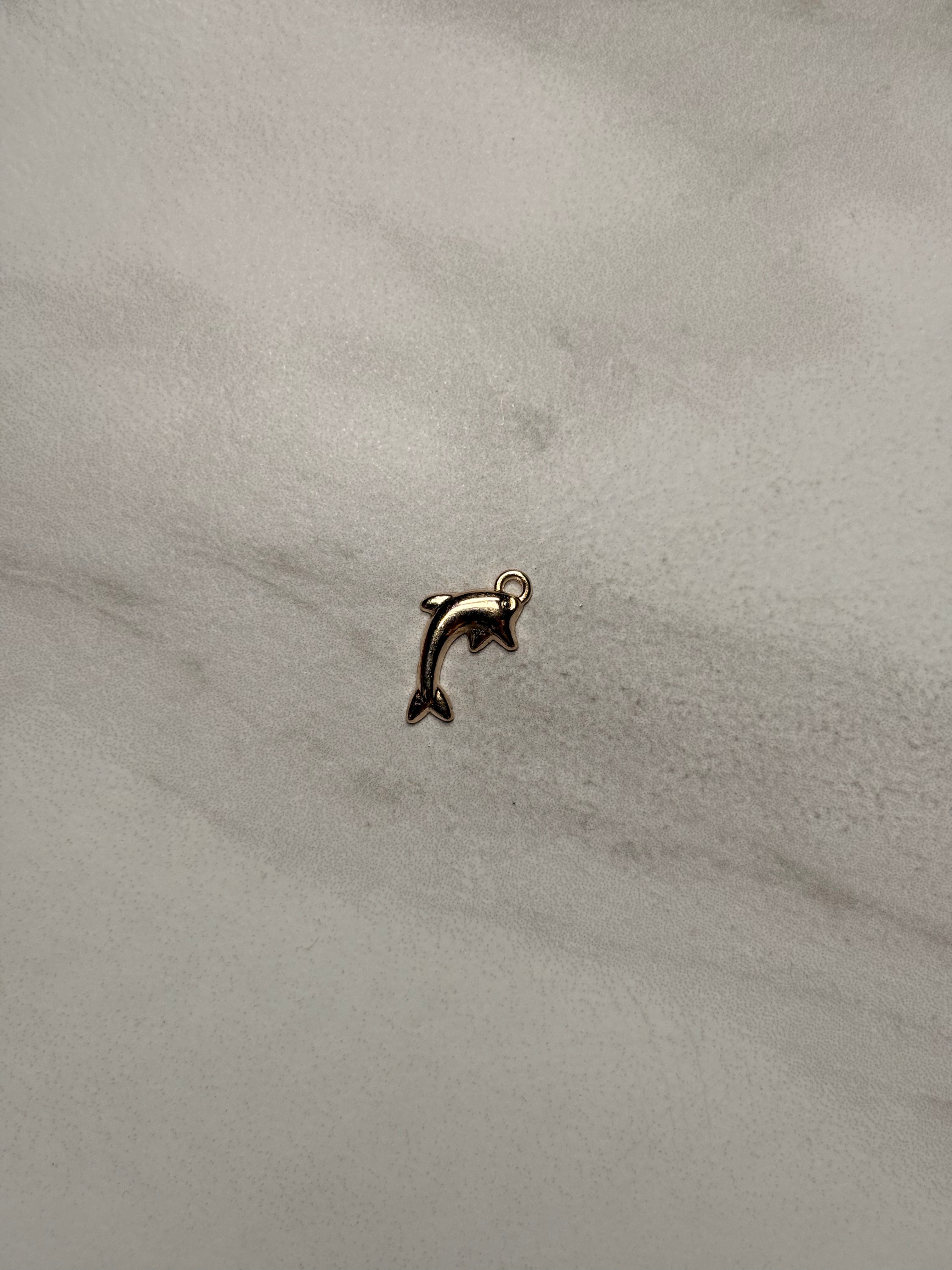 Dolphin Charms (Light Gold)
