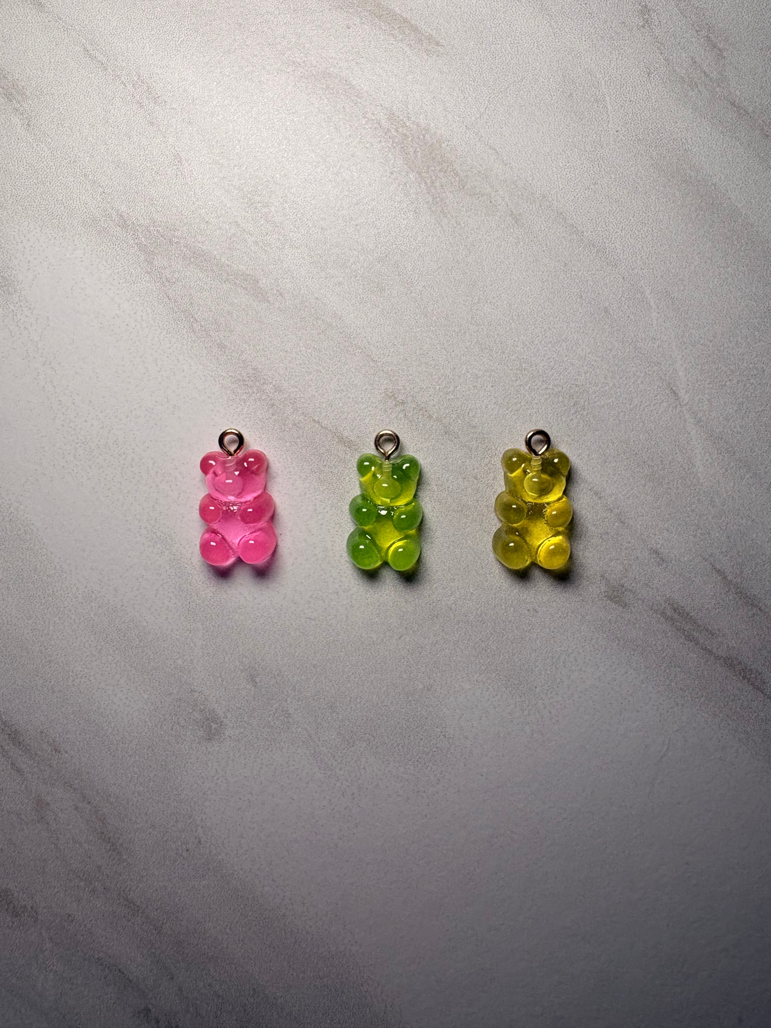 Silicone Gummy Bear Charm