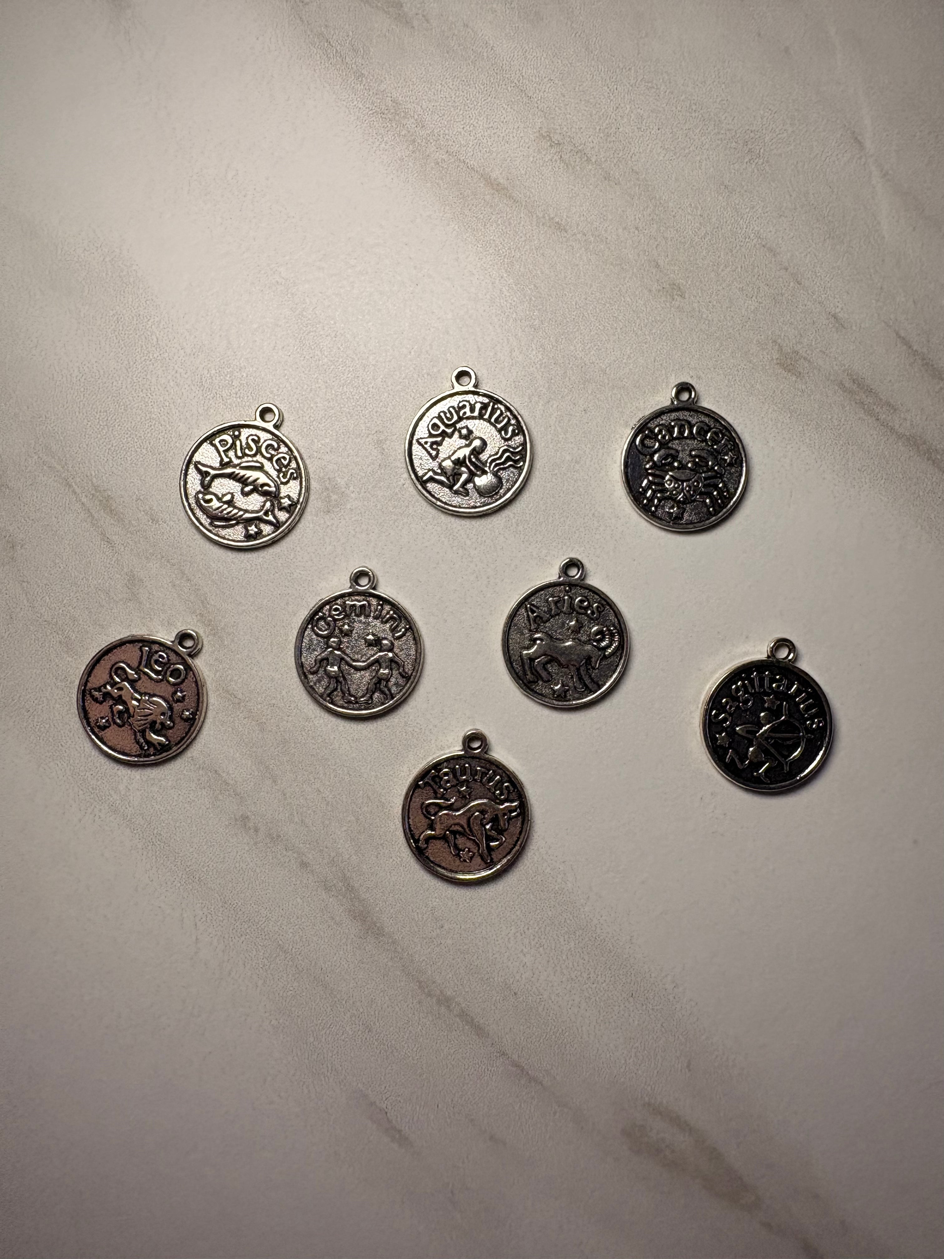 Silver Astrology Pendant