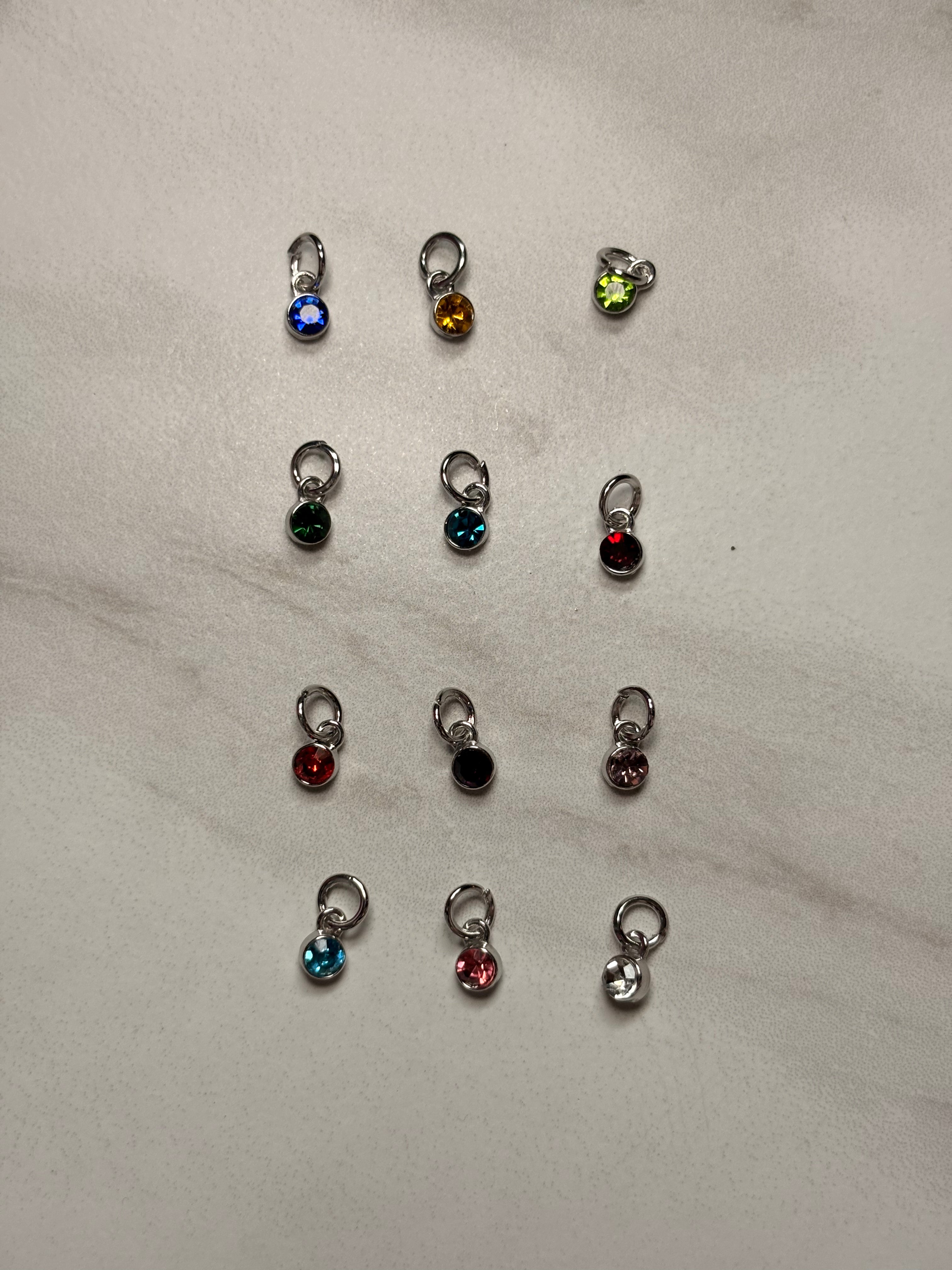 Birthstone Charm
