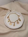 Gold Holiday Bracelet