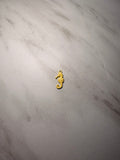 Solid Yellow Seahorse Pend