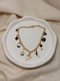 Black and Gold Bracelet