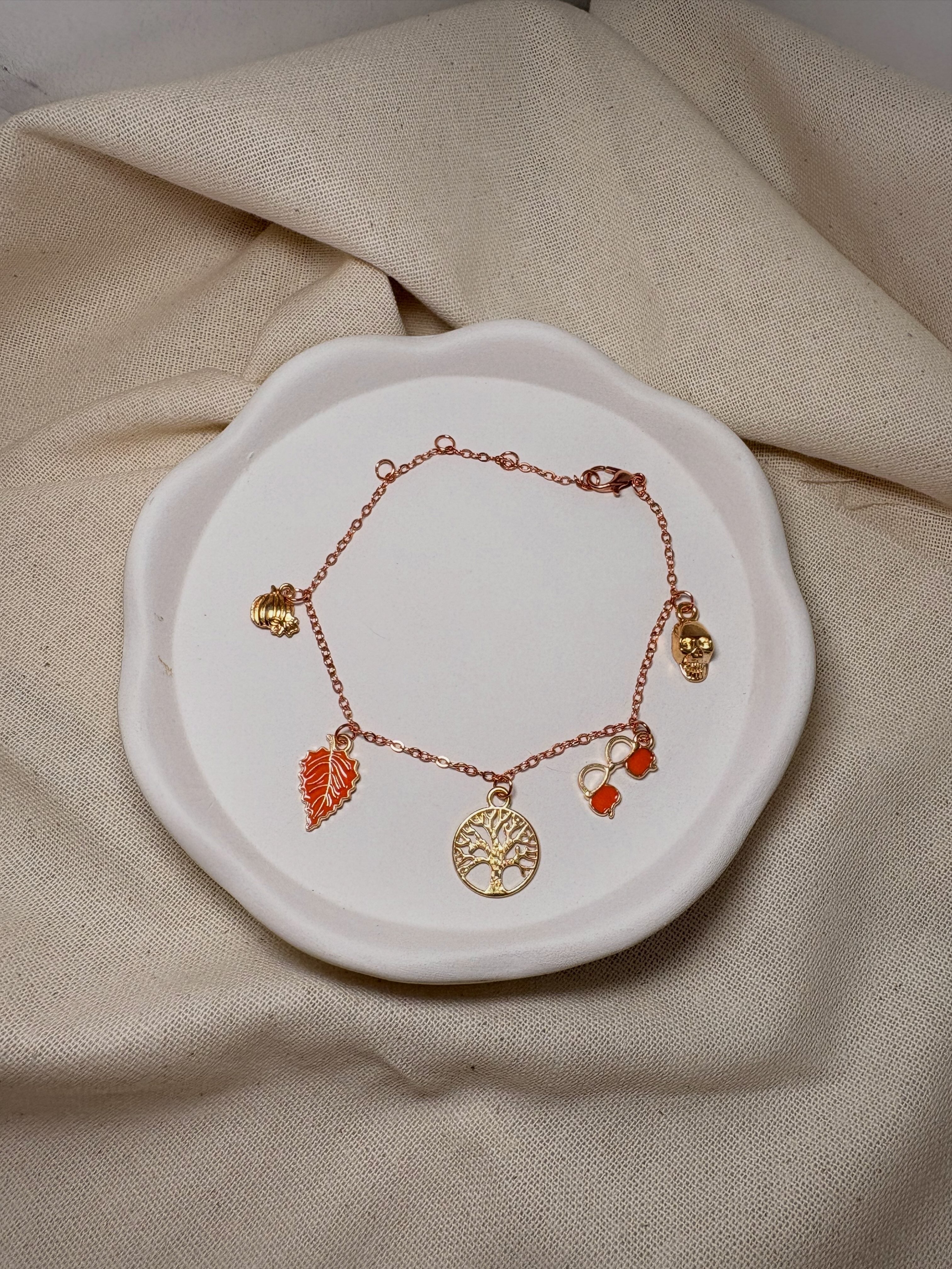 Gold Fall Bracelet
