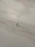 Tiny Colored (Silver) Dino Charm