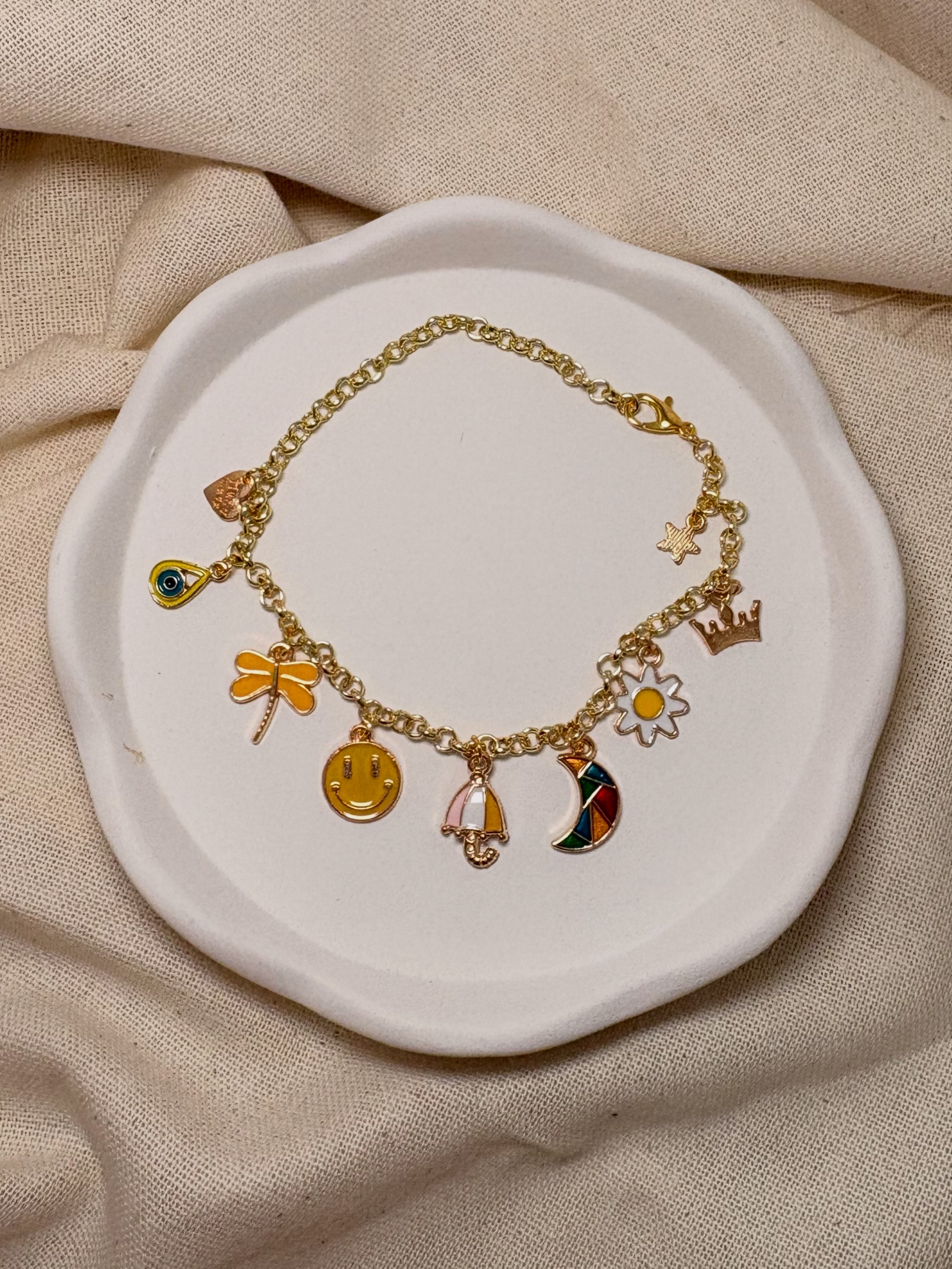 Yellow and Gold Bracelet